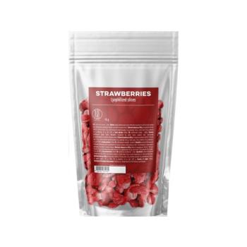 BrainMax Pure® Lyophilized Strawberry Slices, liofilizált eper - szeletek, 45 g kép