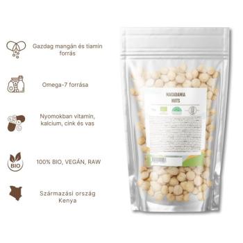BrainMax Pure® makadámiadió BIO, 250 g kép