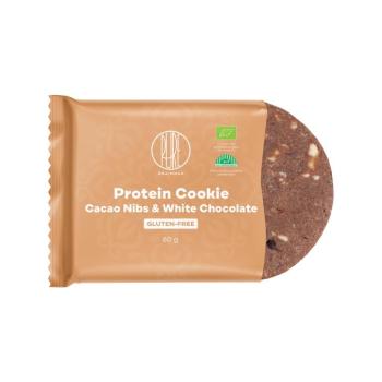 BrainMax Pure® Protein Cookie, kakaóbab és fehér csokoládé, BIO, 60 g kép
