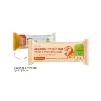 BrainMax Pure® Protein szelet, Protein szelet, Mangó, BIO, 60 g kép