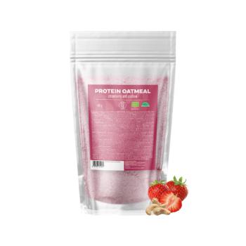 BrainMax Pure® Protein zabpehely, eper kesudióval, BIO, 480 g kép