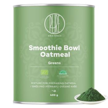 BrainMax Pure® Smoothie tálkása, zöldek, bio, 400 g