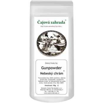 Čajová zahrada - China Gunpowder Special - Mennyei templom ® - zöld tea, 90 g kép