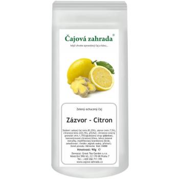 Čajová zahrada - Gyömbér és citrom - zöld ízesített tea, 500 g