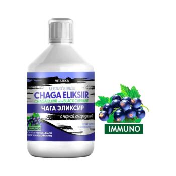 Chaga elixír fekete ribizlivel – 500 ml – Vitateka kép