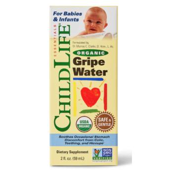 ChildLife Essentials Organikus Gripe Water puffadás elleni tisztítószer, 59 ml kép
