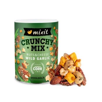 Crunchy mix - sajt, crunchy corn és diófélék medvehagymával kép