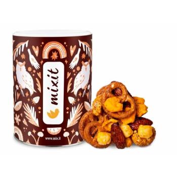 Crunchy mix - sajt, diófélék és perecek mézzel és chillivel kép