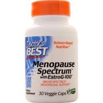 Doctor's Best menopauza-spektruma EstroG-100-val (menopauza), 30 gyógynövényes kapszula kép