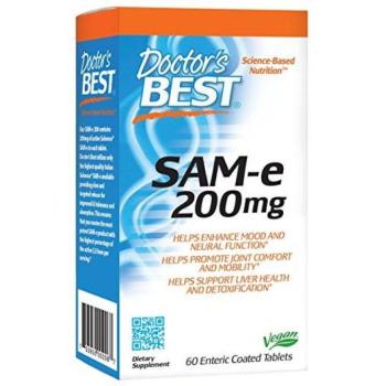 Doctor's Best SAM-e, 200 mg, 60 enterális tabletta kép