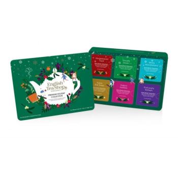 English Tea Shop Prémium zöld fémdobozban 54 g, 36 db bio kép