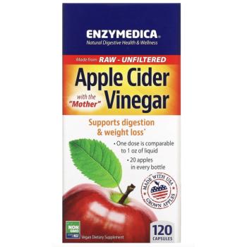 Enzymedica almaecet gumicukor, almaecet, 120 kapszula