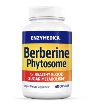 Enzymedica Berberine Phytosome, egészséges anyagcsere, 60 kapszula kép