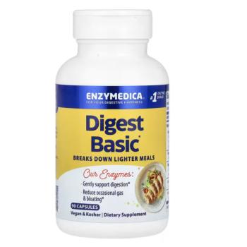 Enzymedica Digest Basic, emésztőenzimek, 90 kapszula kép