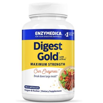 Enzymedica Digest Gold maximális erősségű, emésztőenzimek, 90 kapszula kép
