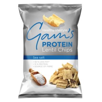 GAM'S Protein lencse chips tengeri sóval, 65 g