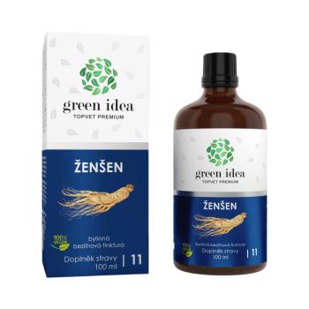 Green idea Ginzeng alkoholmentes tinktúra, 100 ml kép