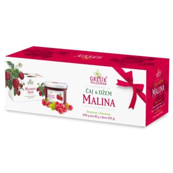 Grešík Tea & Jam RASPBERRY díszdobozban