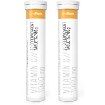 GymBeam C-vitamin 1000 mg 2× 20 db pezsgőtabletta kép