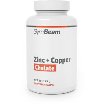 GymBeam Cink kelát + réz, 90 kapszula kép