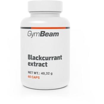 GymBeam Fekete ribizli kivonat, 60 kapszula kép