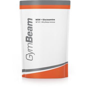 GymBeam MSM + glükozamin mangó maracuja, 500 g kép
