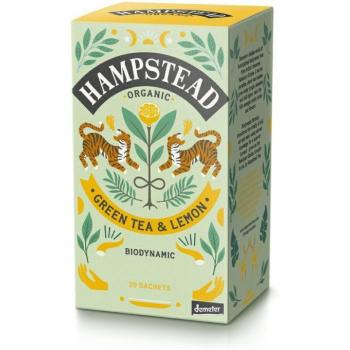 Hampstead Tea BIO zöld tea citrommal és citromfűvel, 20 db kép