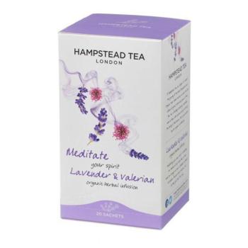 Hampstead Tea London BIO gyógytea levendulával és valeriannal, 20db kép