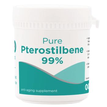 Hansen Pterostilbene (Pterostilbene) 99%, por, 20g kép