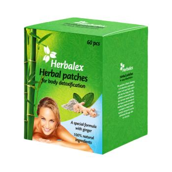 Herbalex gyógynövényes talptapasz a szervezet természetes tisztulásának támogatására – 60 db kép