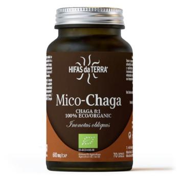 Hifas da Terra Mico-Chaga, immunerősítő, BIO, 70 kapszula kép