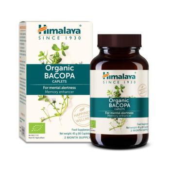 Himalaya Organic Bacopa, Kislevelű Bacopa, 60 kapszula kép