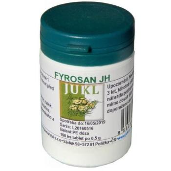 Jukl Fyrosan JH Szív és érrendszer tabletta kép