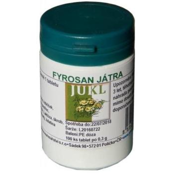 Jukl Fyrosan Máj tabletta kép