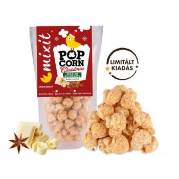 Karácsonyi popcorn: Fehér csoki + mézeskalács fűszer kép