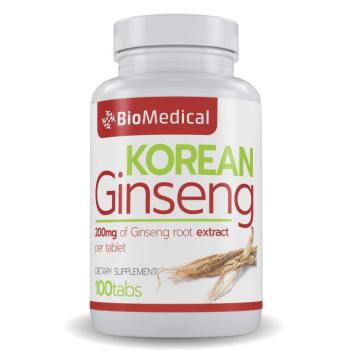 Koreai vörös ginzeng gyökér kivonat 100 tabl. kép