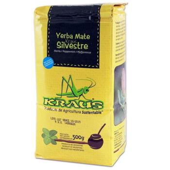 Kraus Borsmentás mate tea, 500g kép