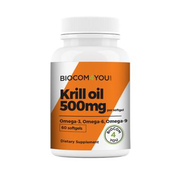 Krill Oil kapszula 60 db - Biocom kép