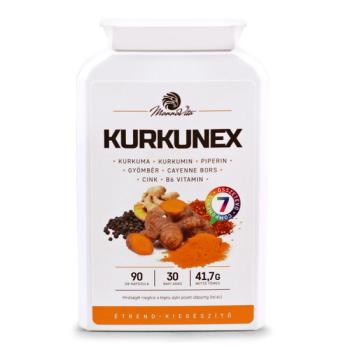 KURKUNEX étrend-kiegészítő, 90db (3 db) kép