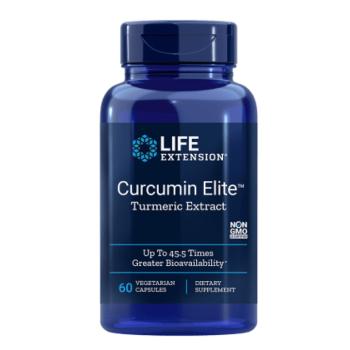 Life Extension Curcumin EIite ™ kurkuma kivonat - kurkuma kivonat, 60 kapszula kép