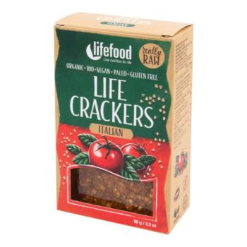 Life Food - Life Crackers olasz, 90 g BIO kép