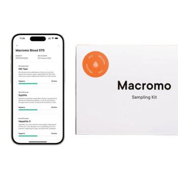 Macromo otthoni vérvizsgálat - STD kép