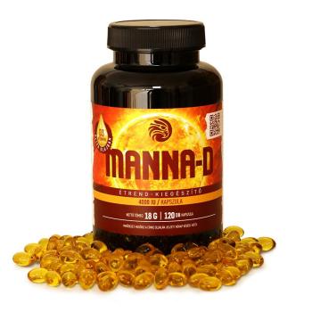 Manna-D D3-vitamin oliva olajban 4000 NE, 120 db (3 db) kép