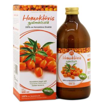 Mannavita HOMOKTÖVIS gyümölcslé 100%-os, 500 ml kép