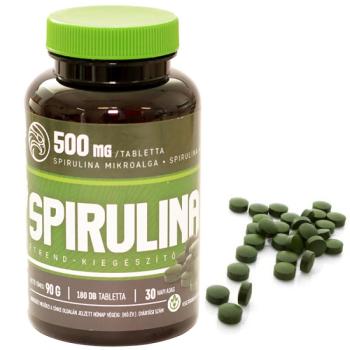 Mannavita SPIRULINA tabletta 500mg étrend-kiegészítő, 180db (3 db) kép
