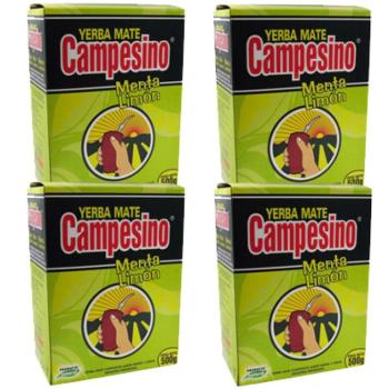 Mate tea Campesino menta-citrom 2kg (4 x 500g) kép
