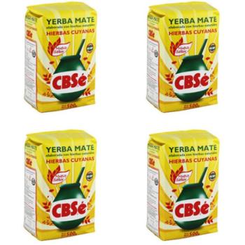 Mate tea CBSé Fogyasztó Cuyanas, 2000g (4 x 500 g) kép