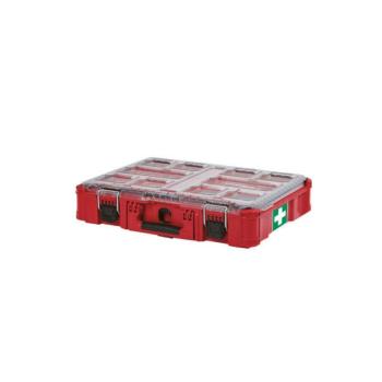 MILWAUKEE Elsősegély láda XL DIN 13157 PACKOUT™ kompatibilis (50 fő)