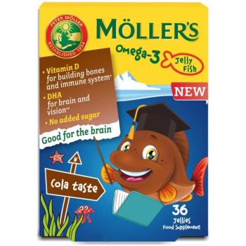 Möller's gumivitaminok kóla ízesítéssel 36 db kép