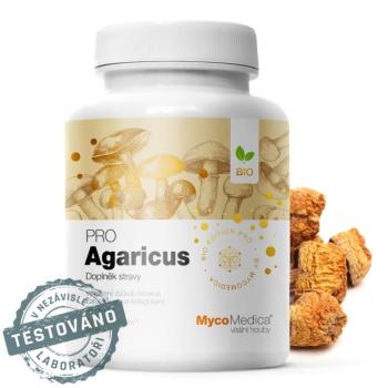 MycoMedica - Agaricus PRO, 90 db gyógynövényes kapszula kép